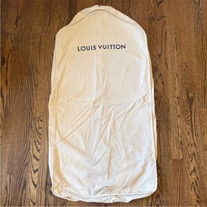 Louis Vuitton Cream Garment Cover